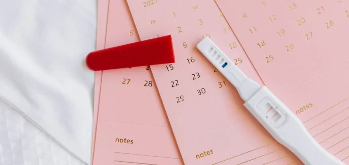 A pregnancy test