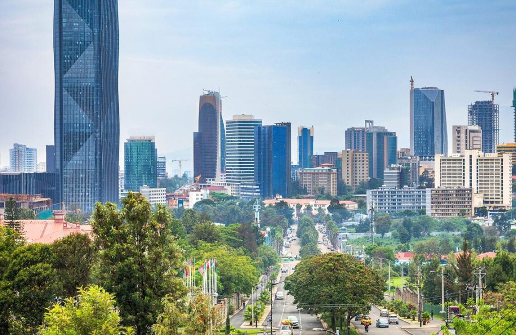 Addis Ababa skyline