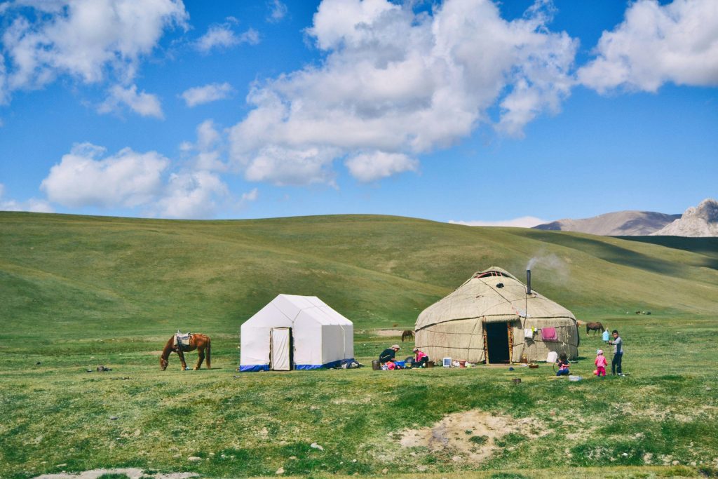 a-yurt-in-Kyrgyzstan