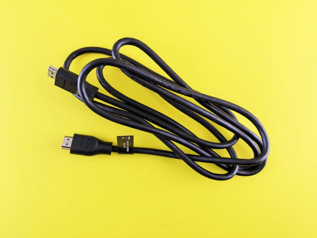 A long HDMI cable