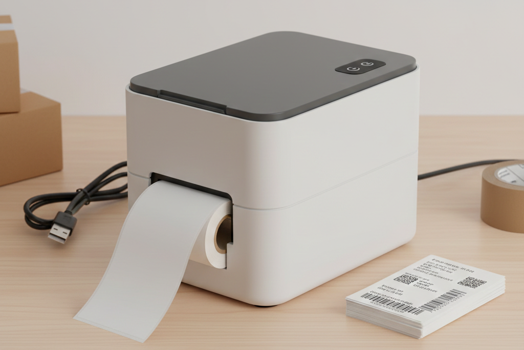 a thermal label printer