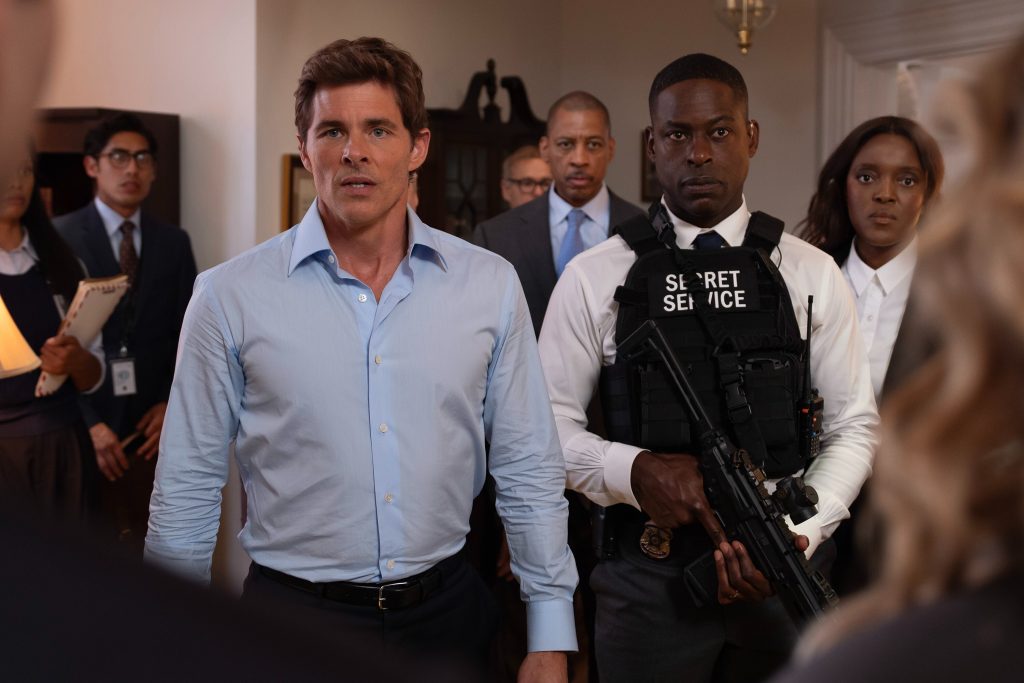 james marsden and sterling k brown in paradise